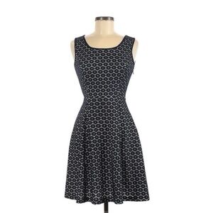 Enfocus Studio Dress Fit & Flare Blue Sleeveless Women’s 6